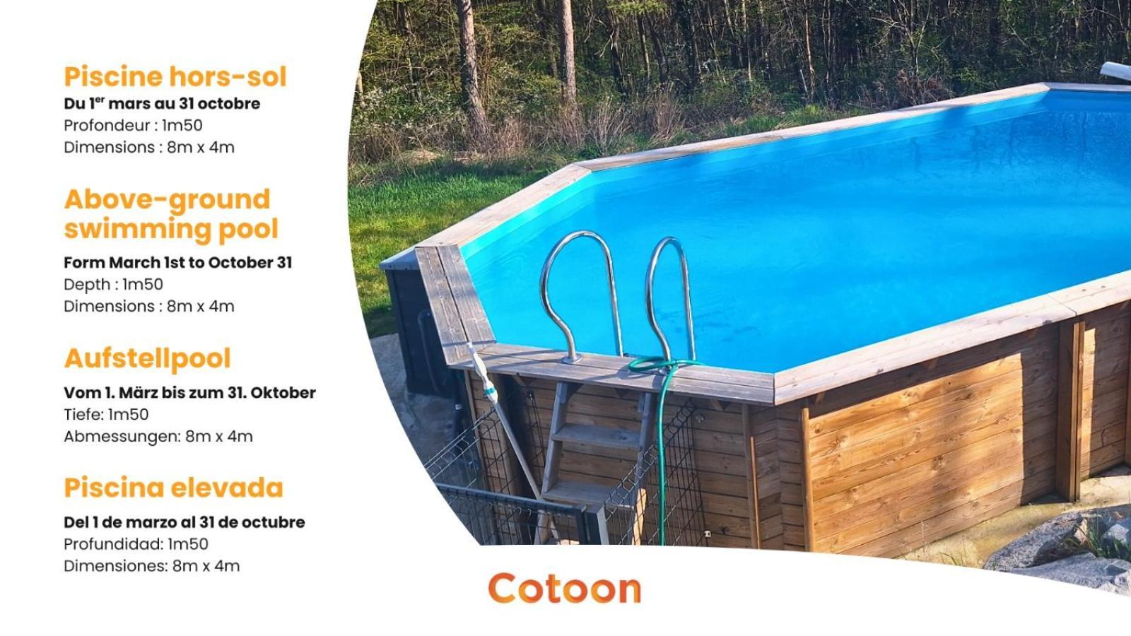 Le Chalet Avec Piscine - Obernai Bagian luar foto